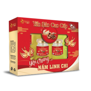 HỘP YẾN SÀO CAO CẤP NẤM LINH CHI